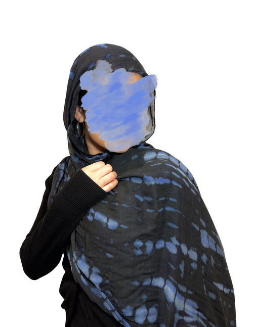 Blue Ripple - Modal Hijab