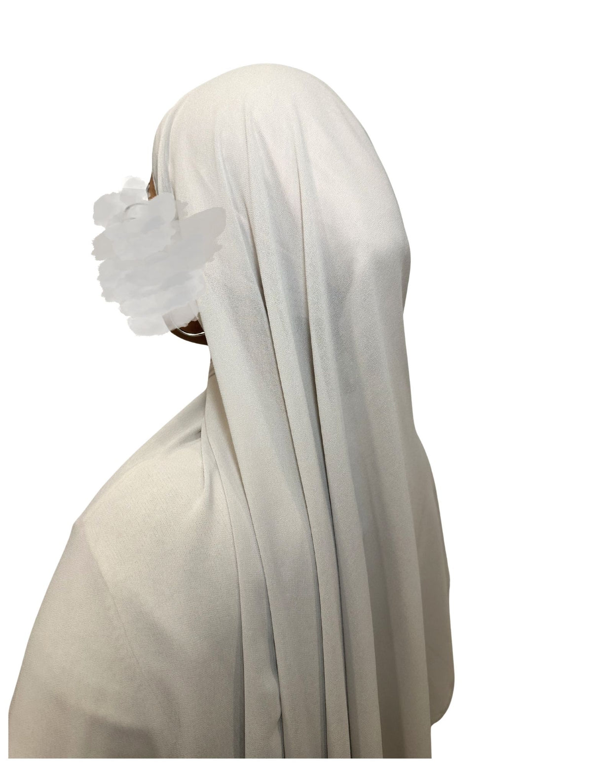 Subdued Grey- Chiffon Hijab