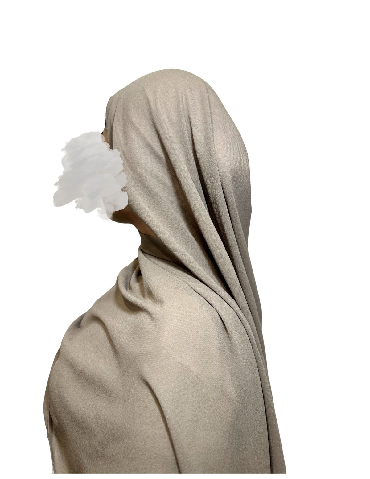 Subdued Grey- Chiffon Hijab