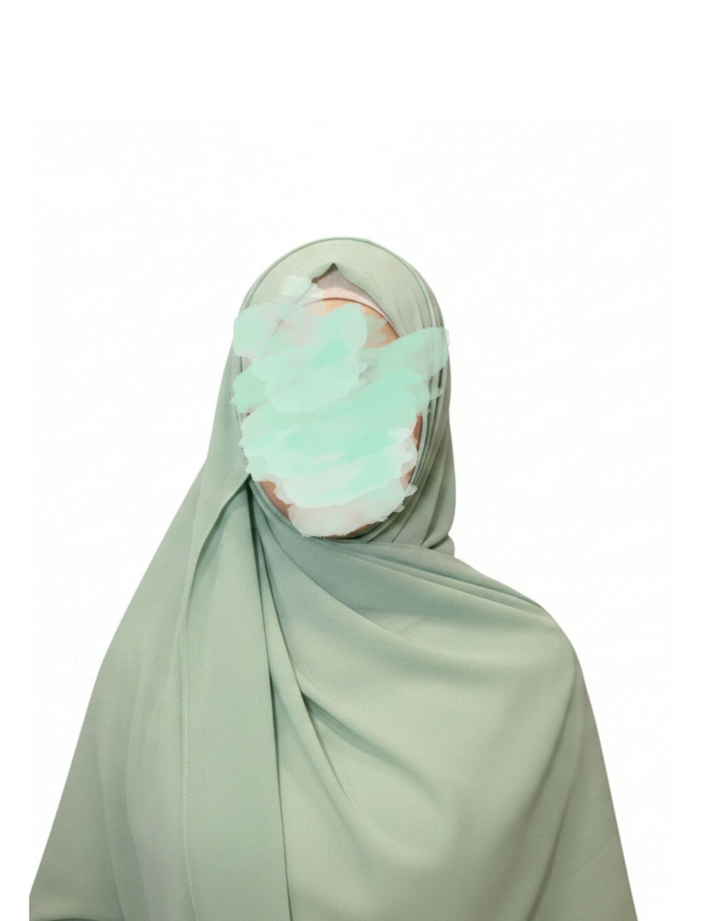 Sage Hint- Chiffon Hijab